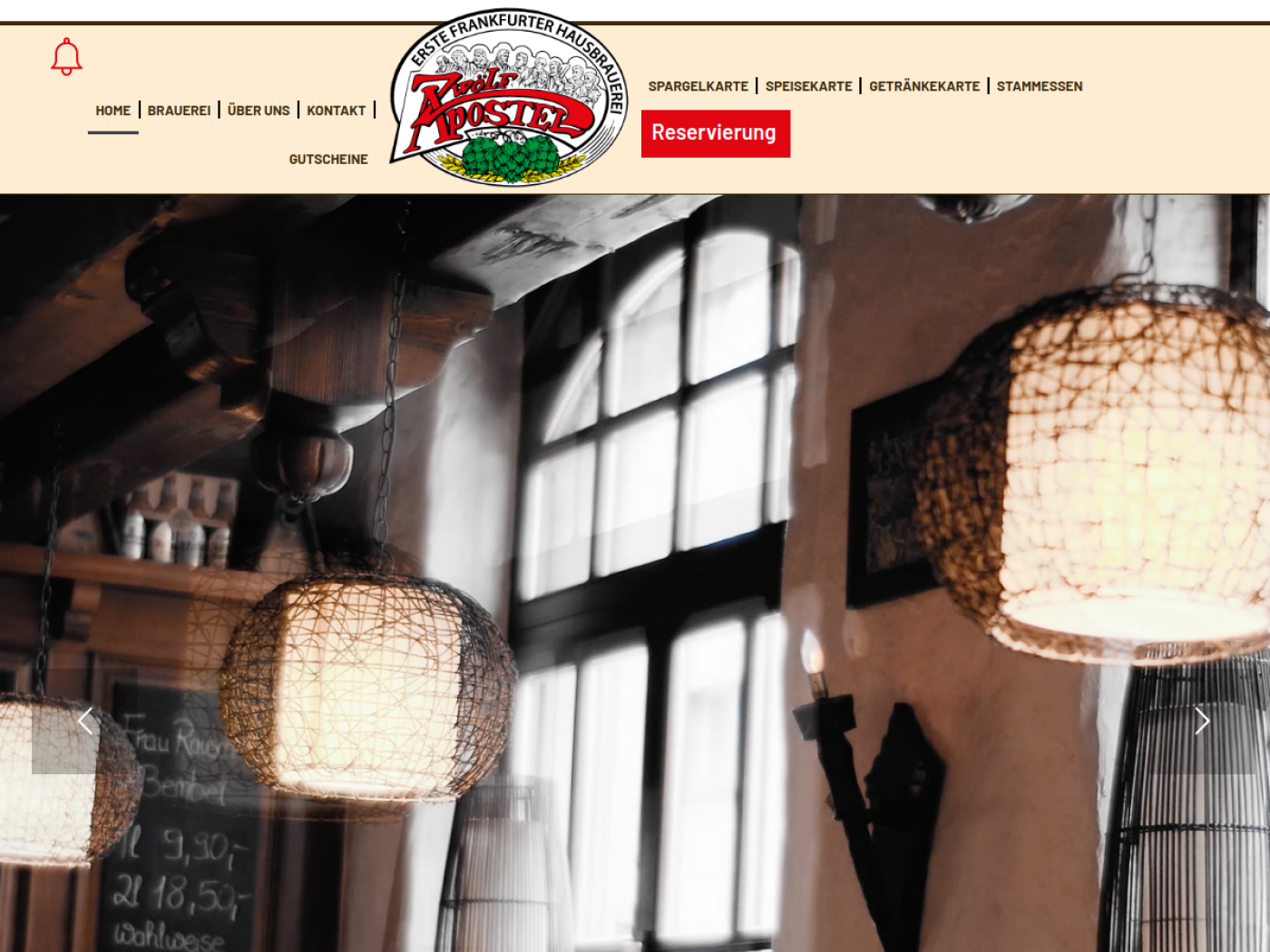 Website-Screenshot von 12 Apostel