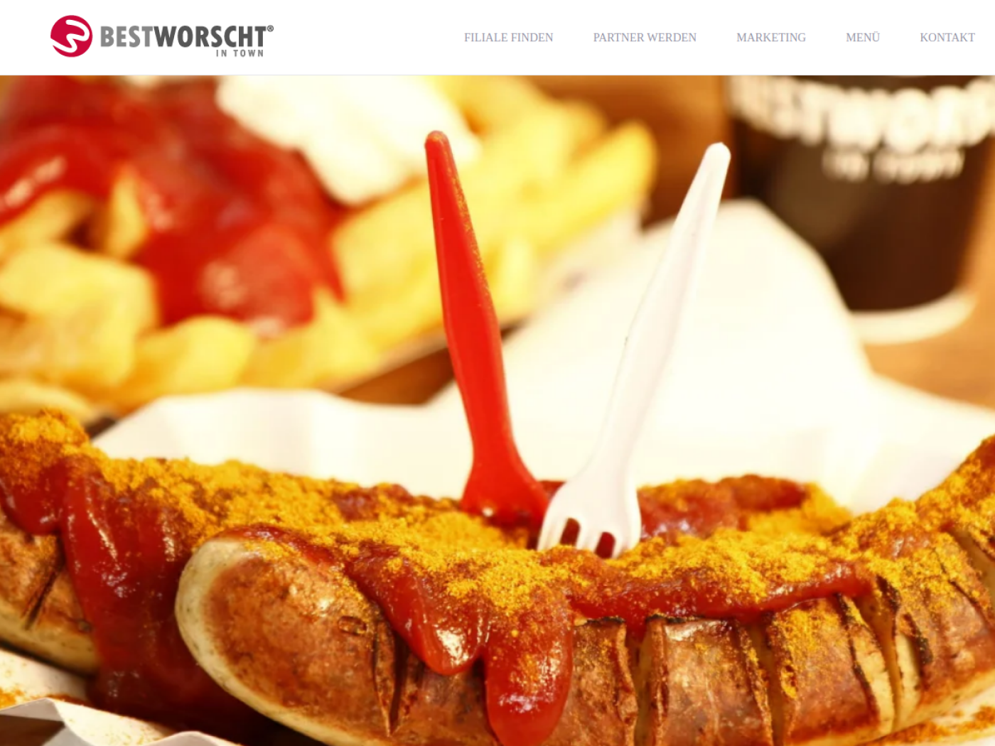 Website-Screenshot von Best Worscht In Town
