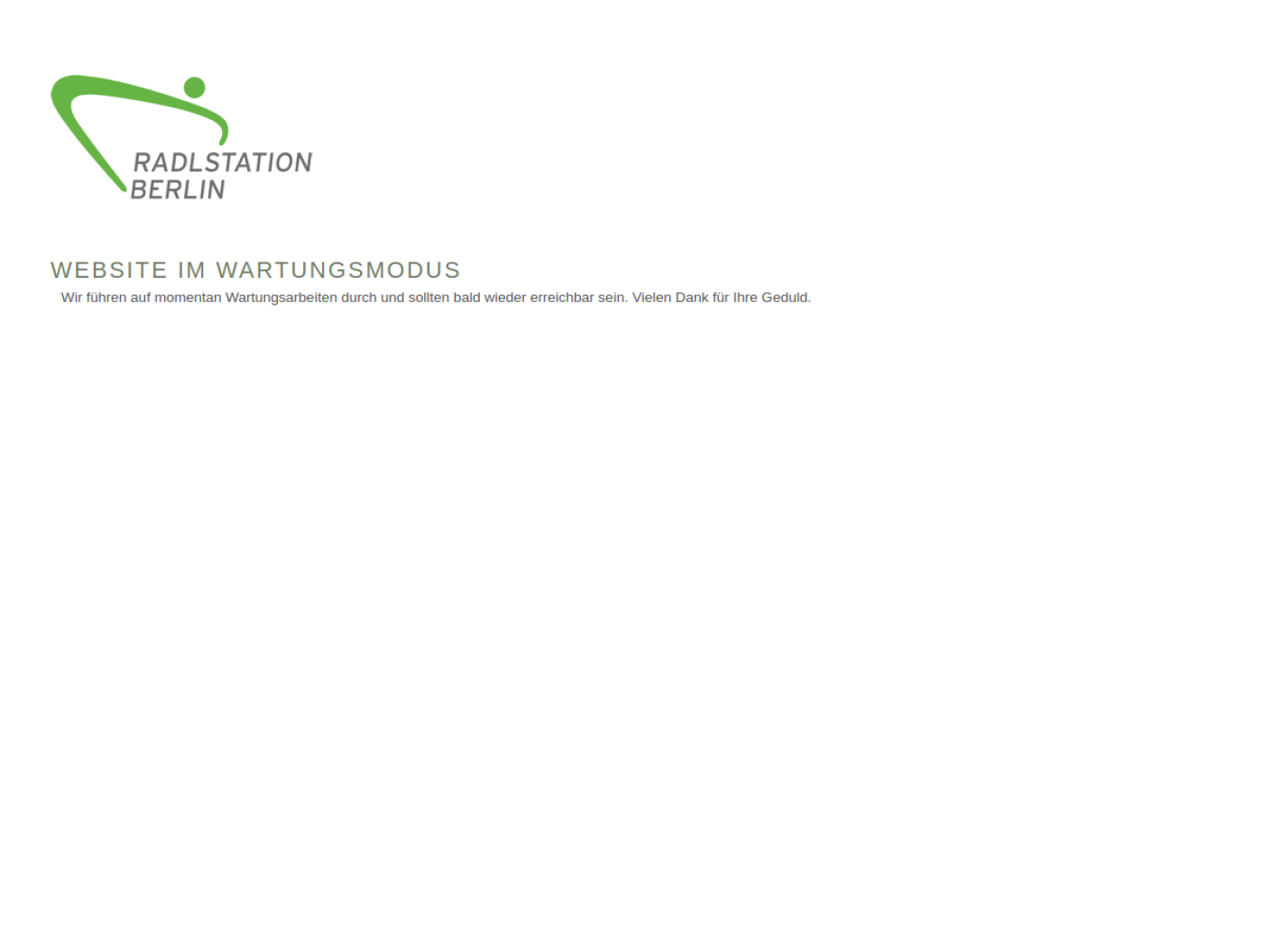 Website-Screenshot von Café Egal und Radlstation