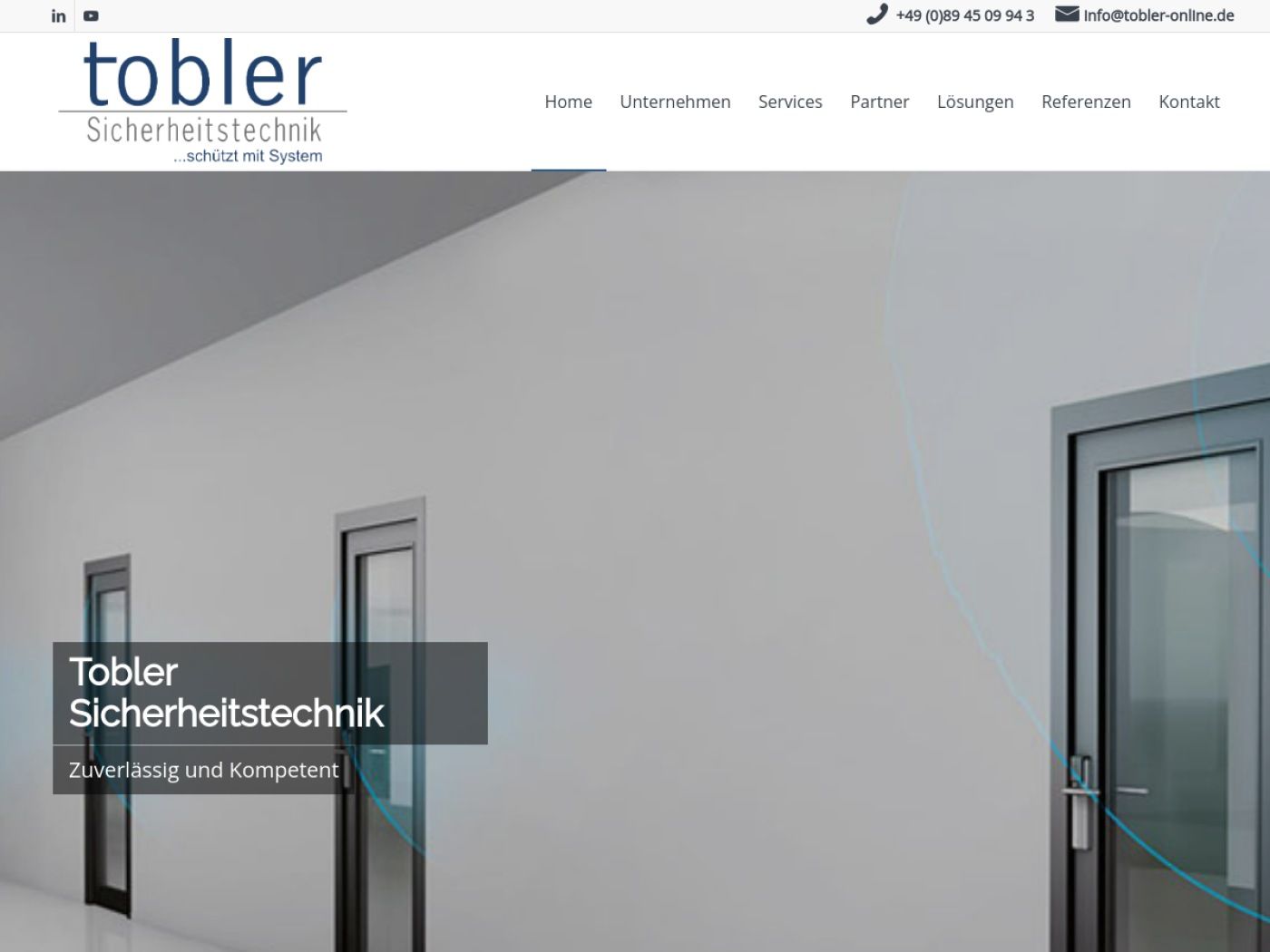 Website-Screenshot von Dolezel