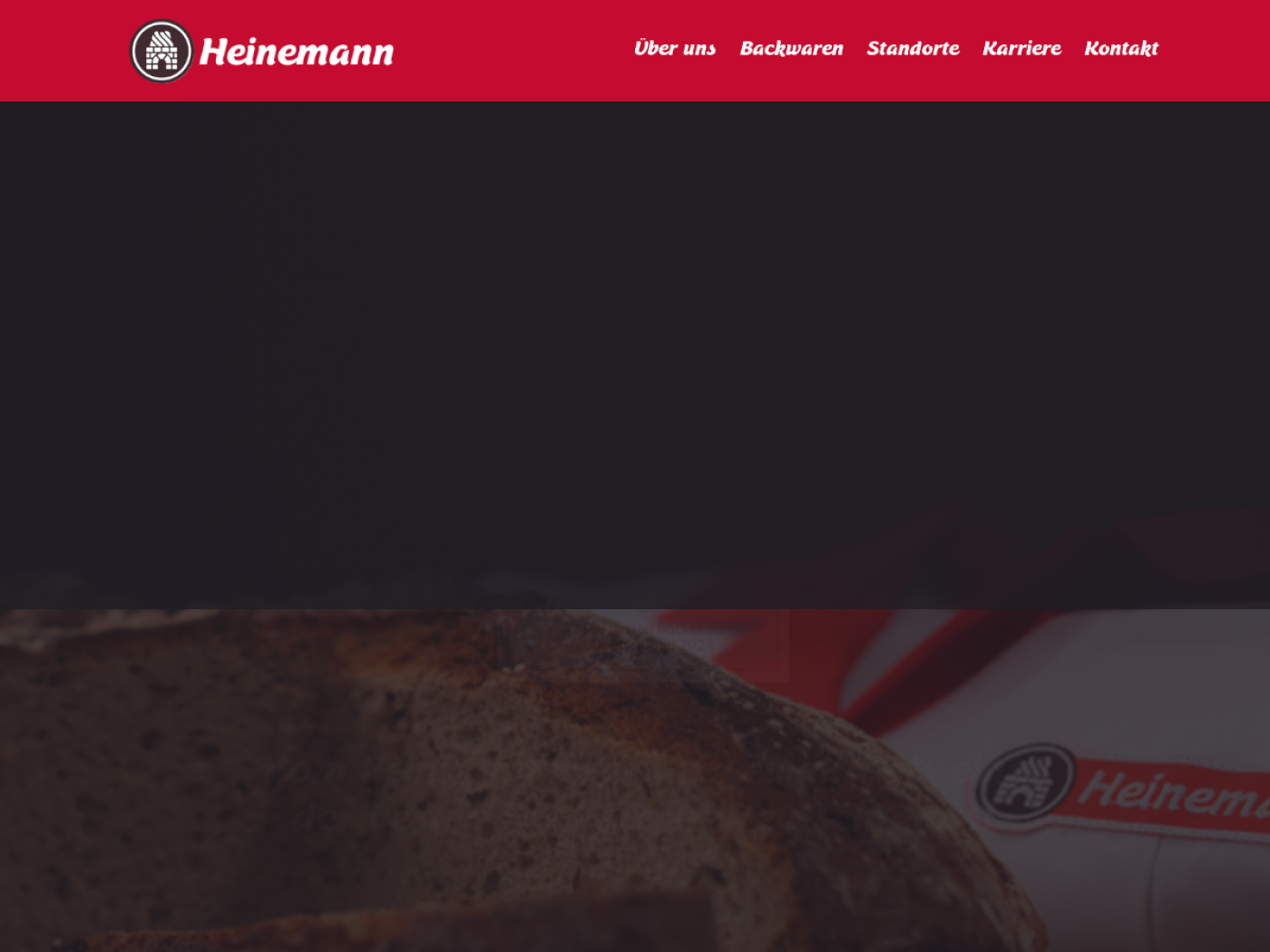 Website-Screenshot von Heinemann