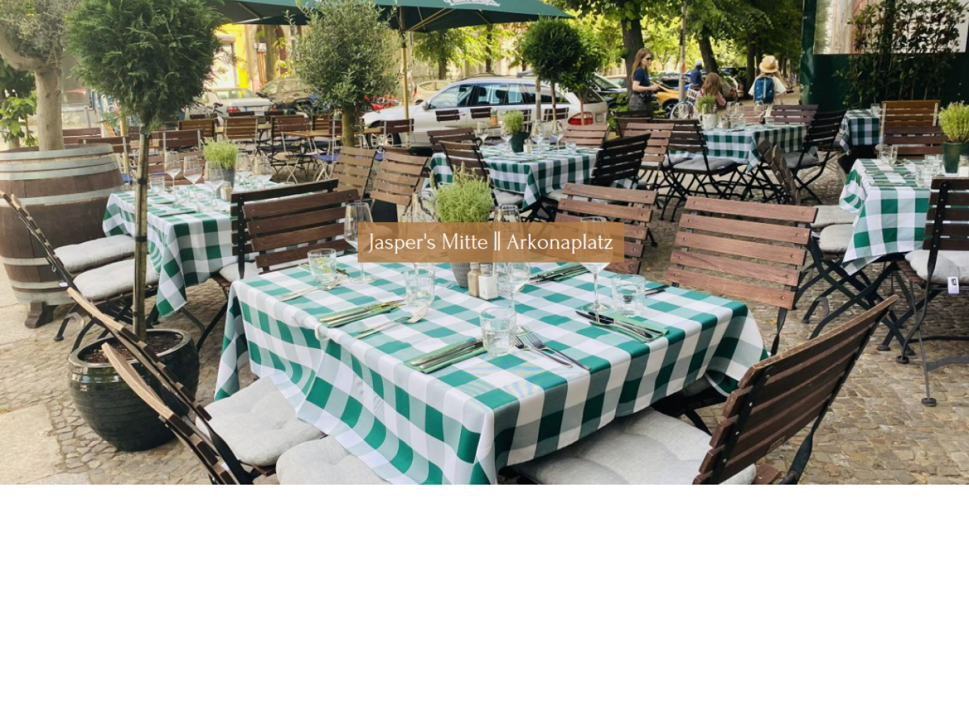 Website-Screenshot von Jasper's