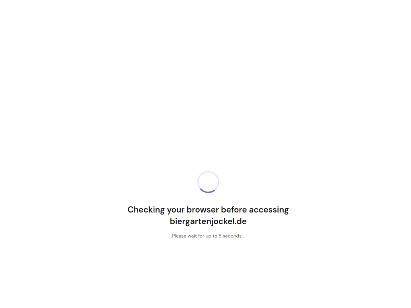 Website-Screenshot von Jockel