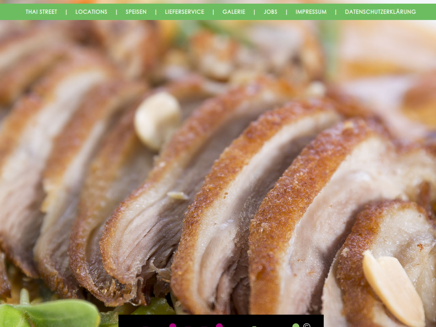 Website-Screenshot von kitti chai