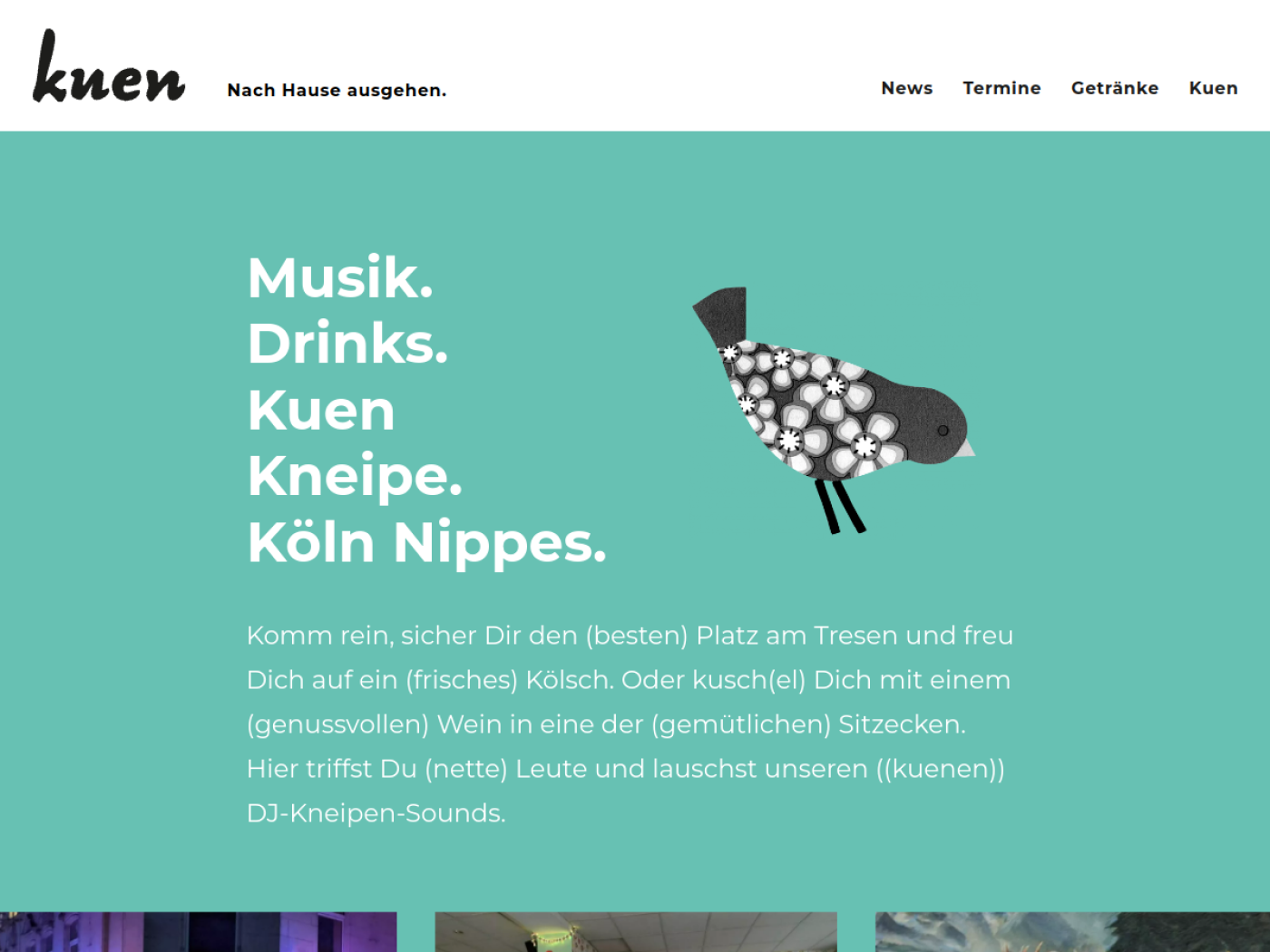 Website-Screenshot von Kuen