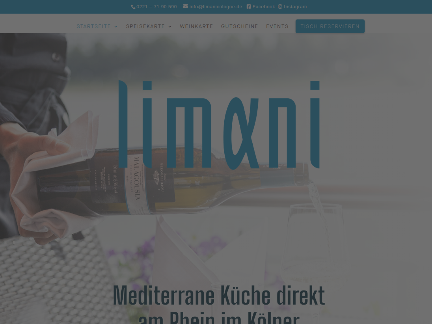 Website-Screenshot von Limani