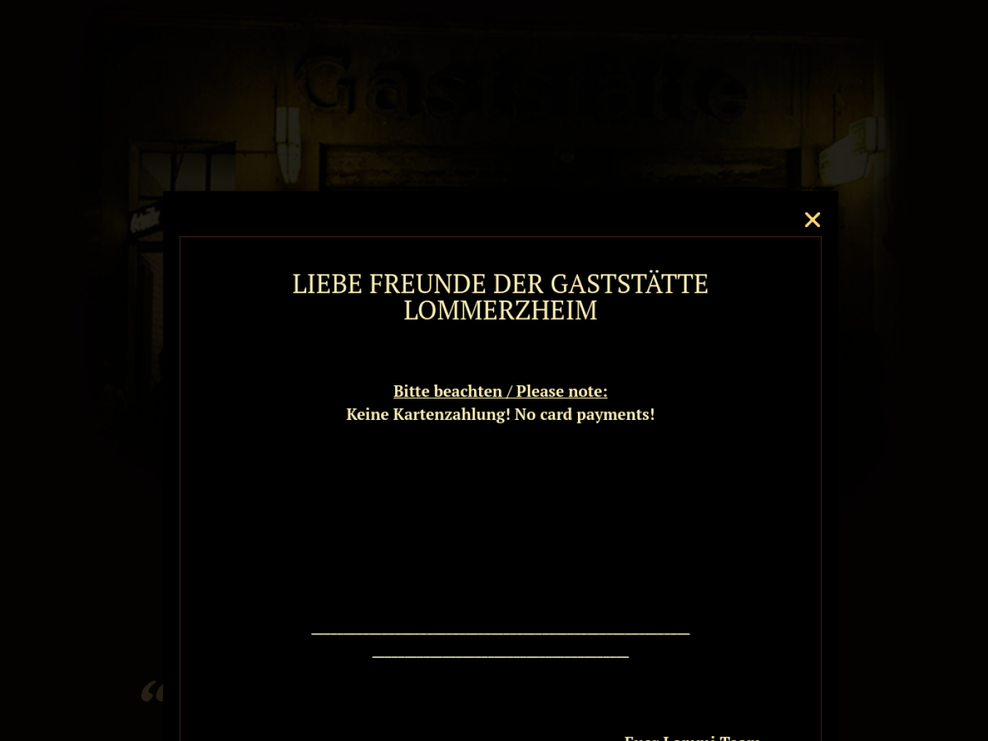 Website-Screenshot von Lommerzheim