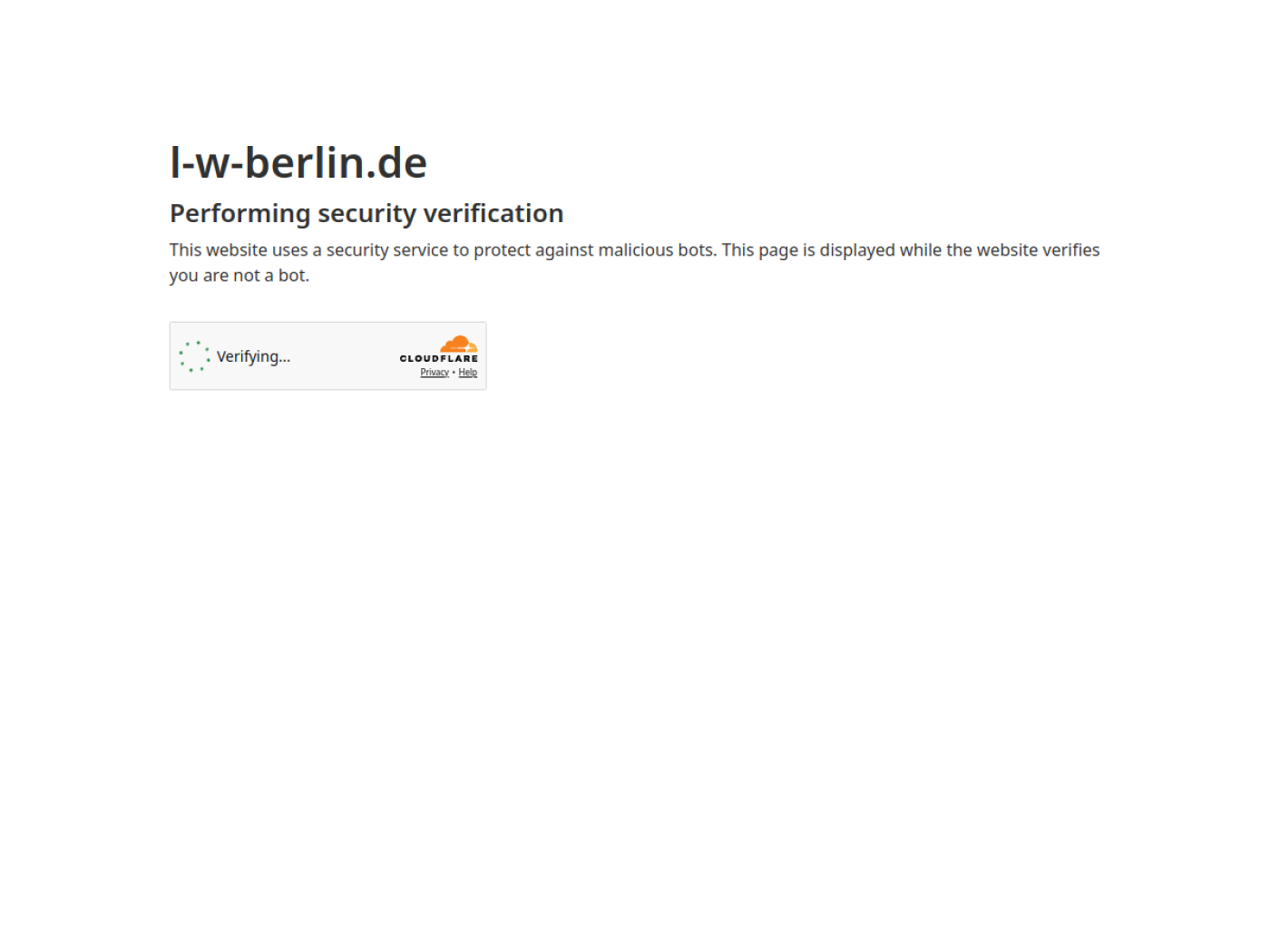 Website-Screenshot von Lutter & Wegner