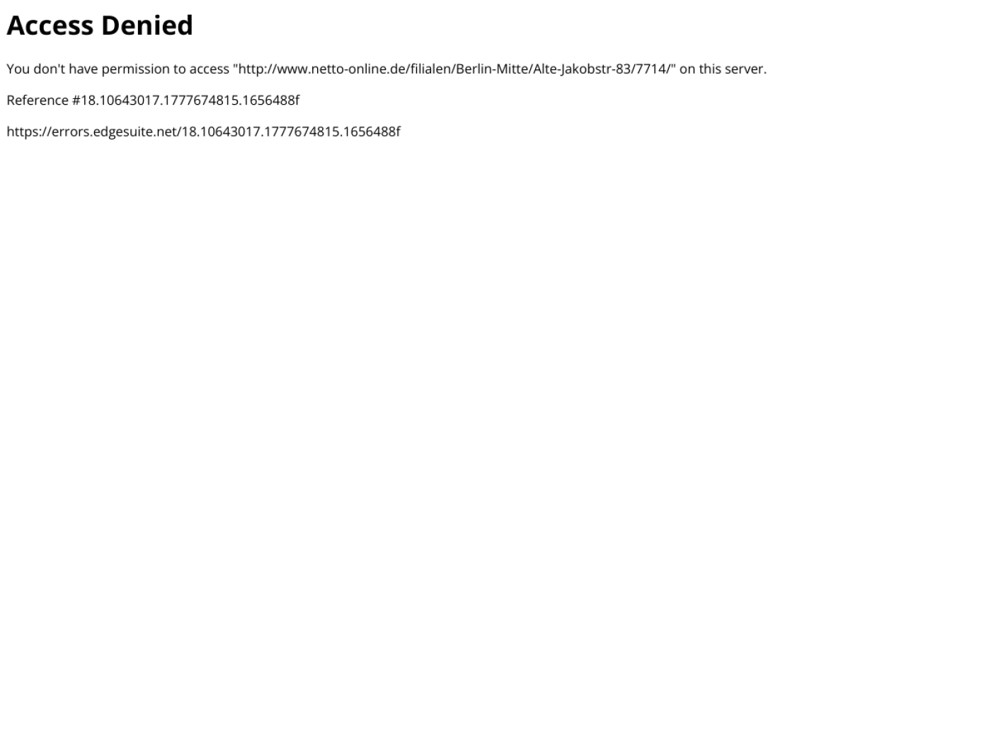 Website-Screenshot von Netto Marken-Discount