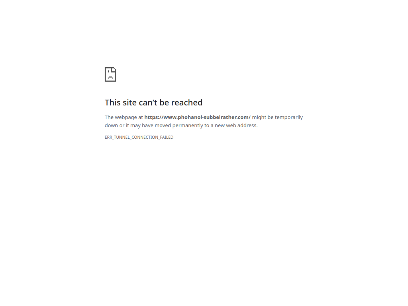 Website-Screenshot von Phở Hà Nội