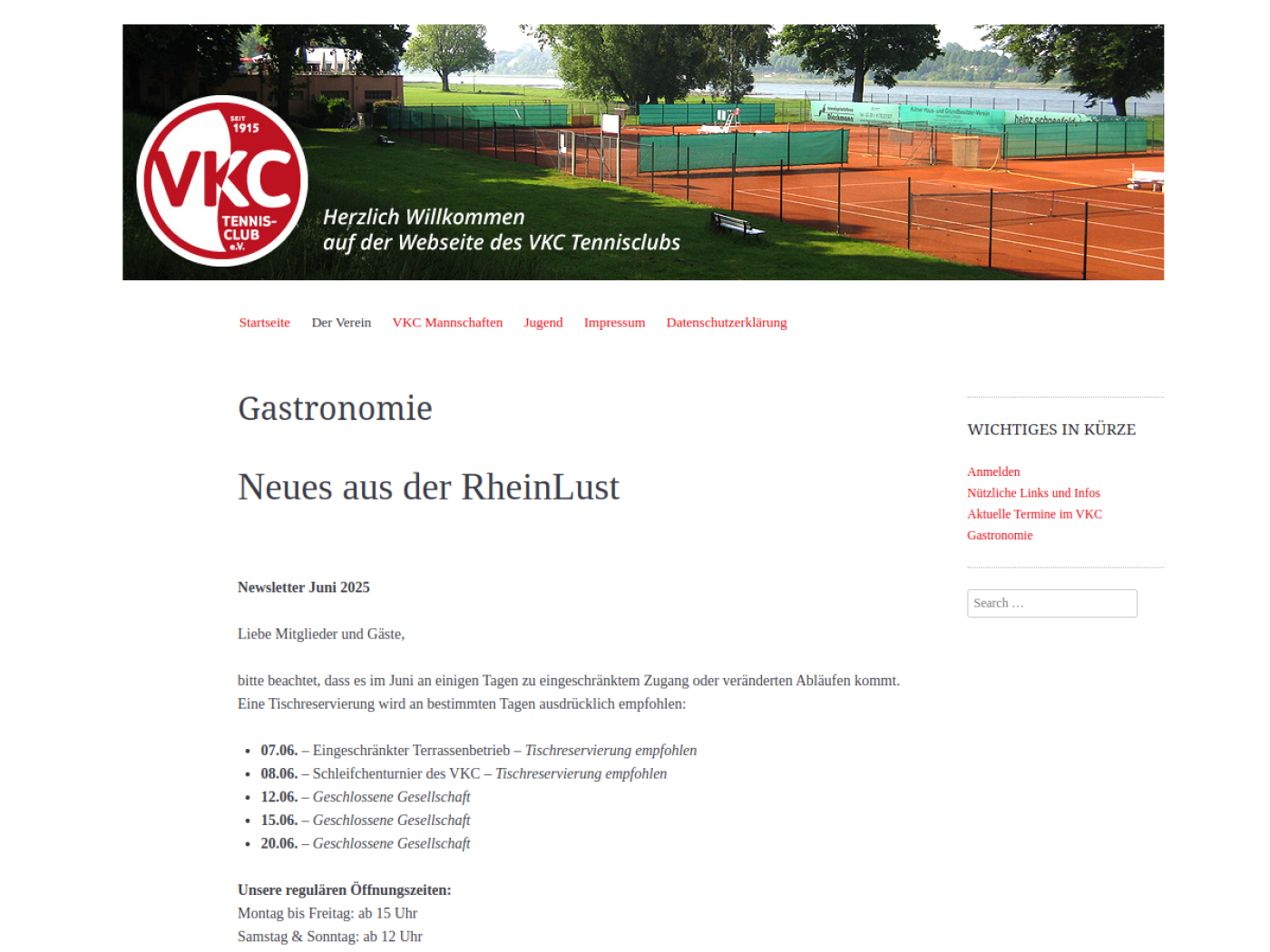 Website-Screenshot von RheinLust