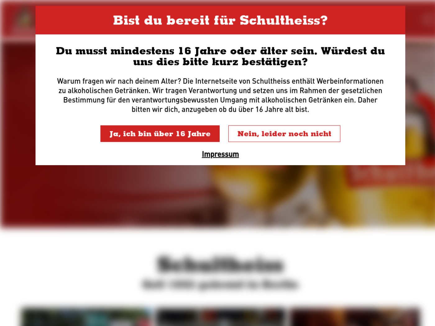Website-Screenshot von Berliner-Kindl-Schultheiss-Brauerei